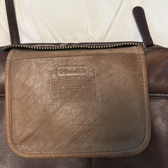 Vintage Coach "Companion" NYC Leather Shoulder Bag - Picture 8 of 11